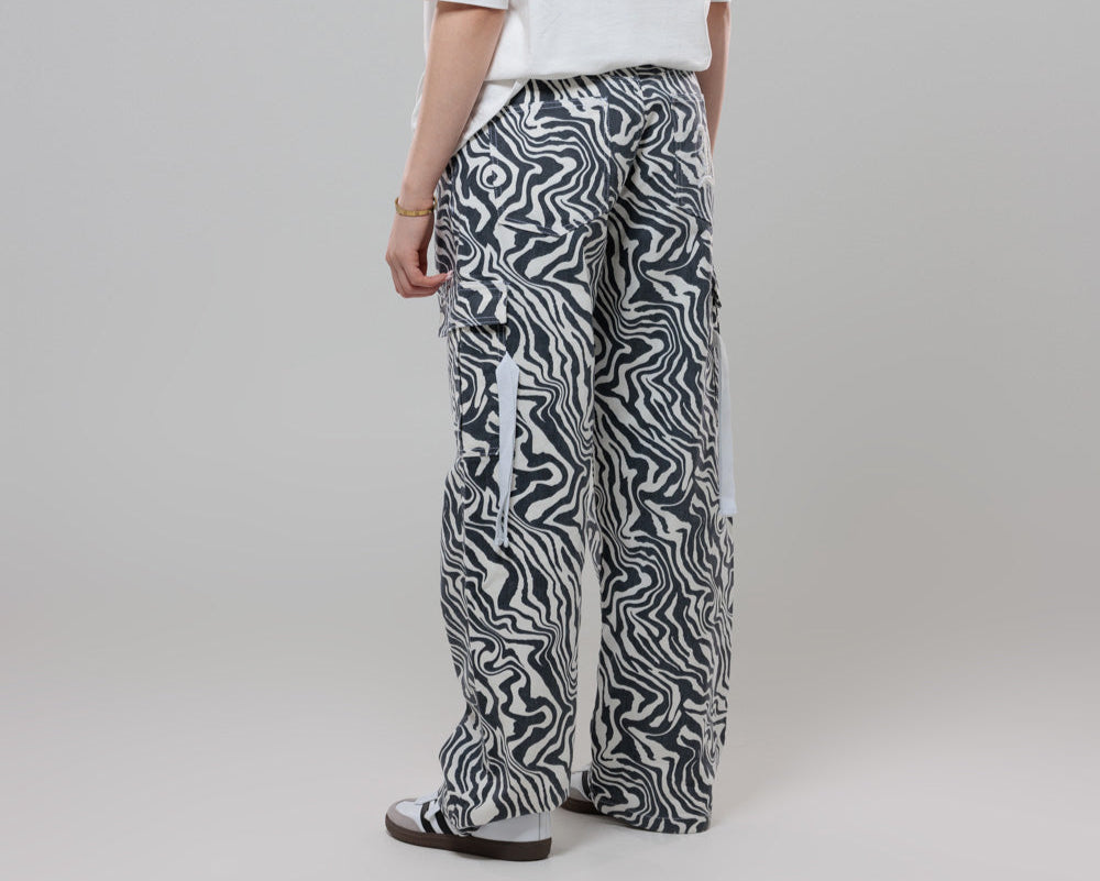 REDRUM STRAIGHT FIT CARGO PANTS