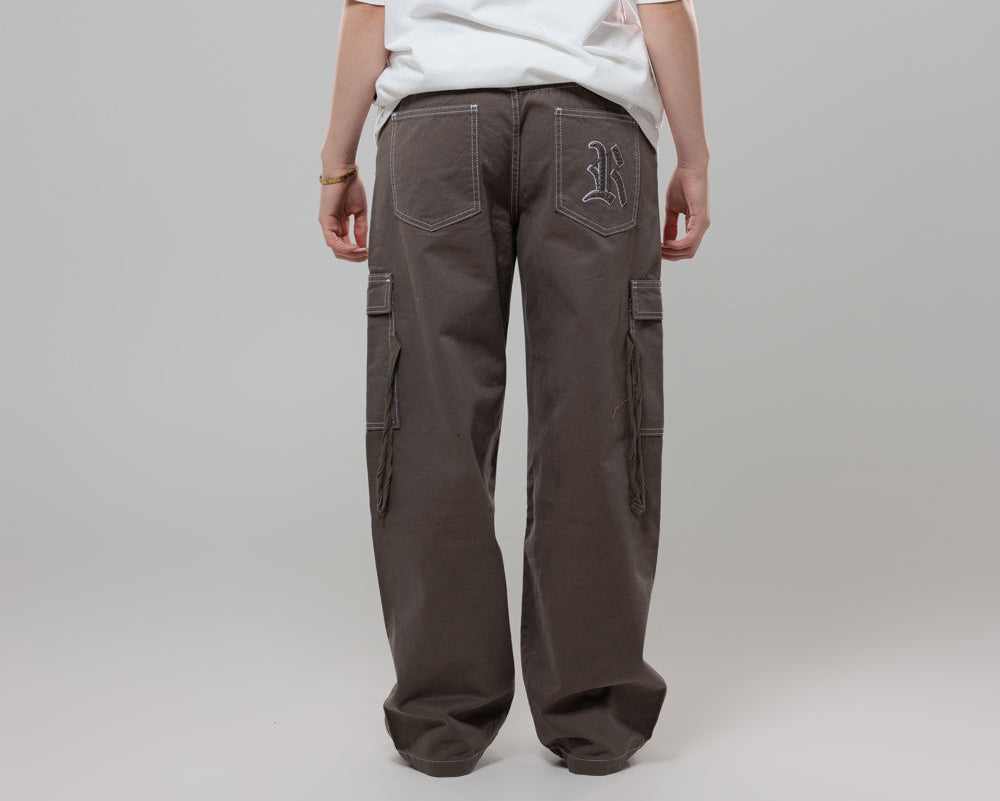 REDRUM STRAIGHT FIT CARGO PANTS