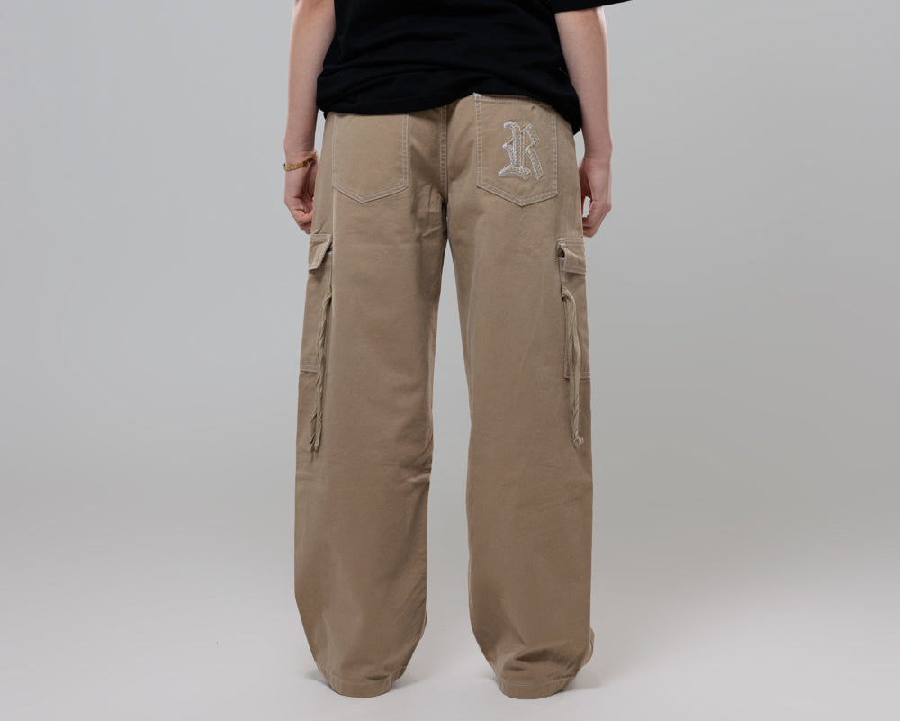 REDRUM STRAIGHT FIT CARGO PANTS