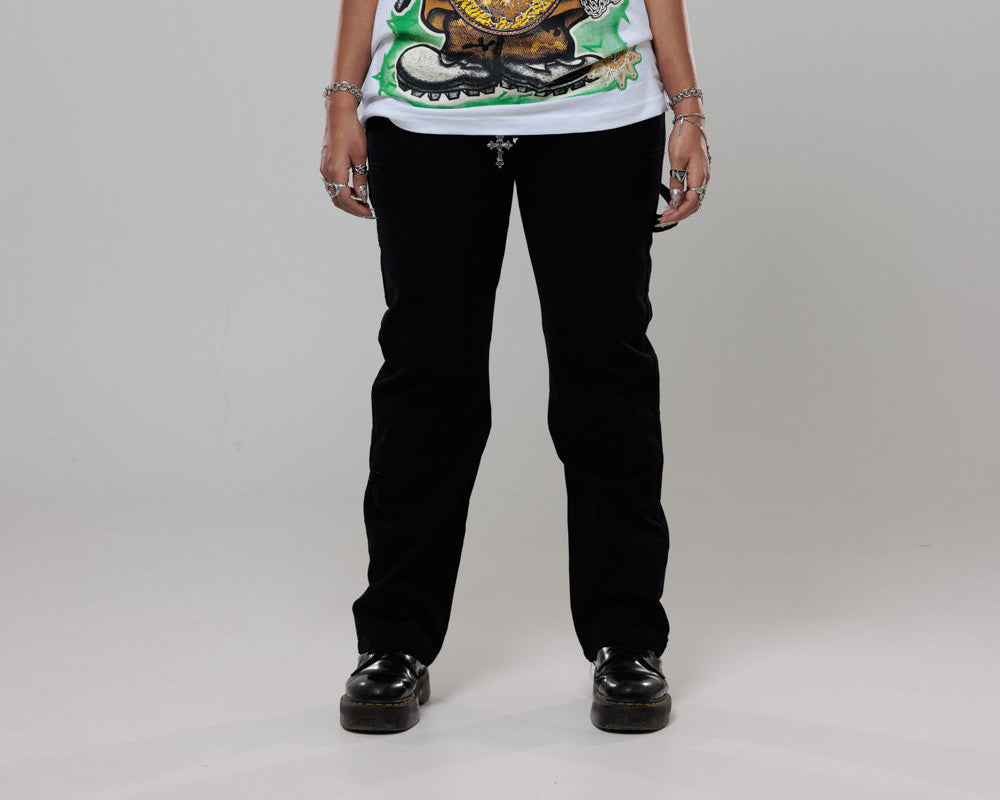 REDRUM STRAIGHT FIT CARGO PANTS
