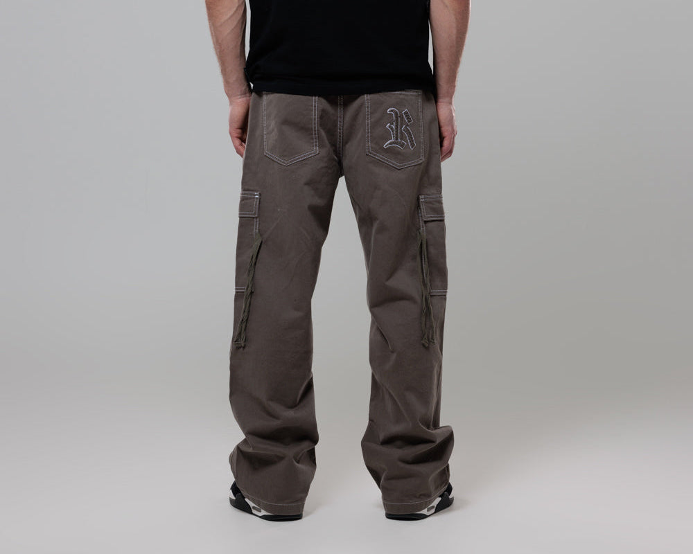 REDRUM STRAIGHT FIT CARGO PANTS MALE/FEMALE