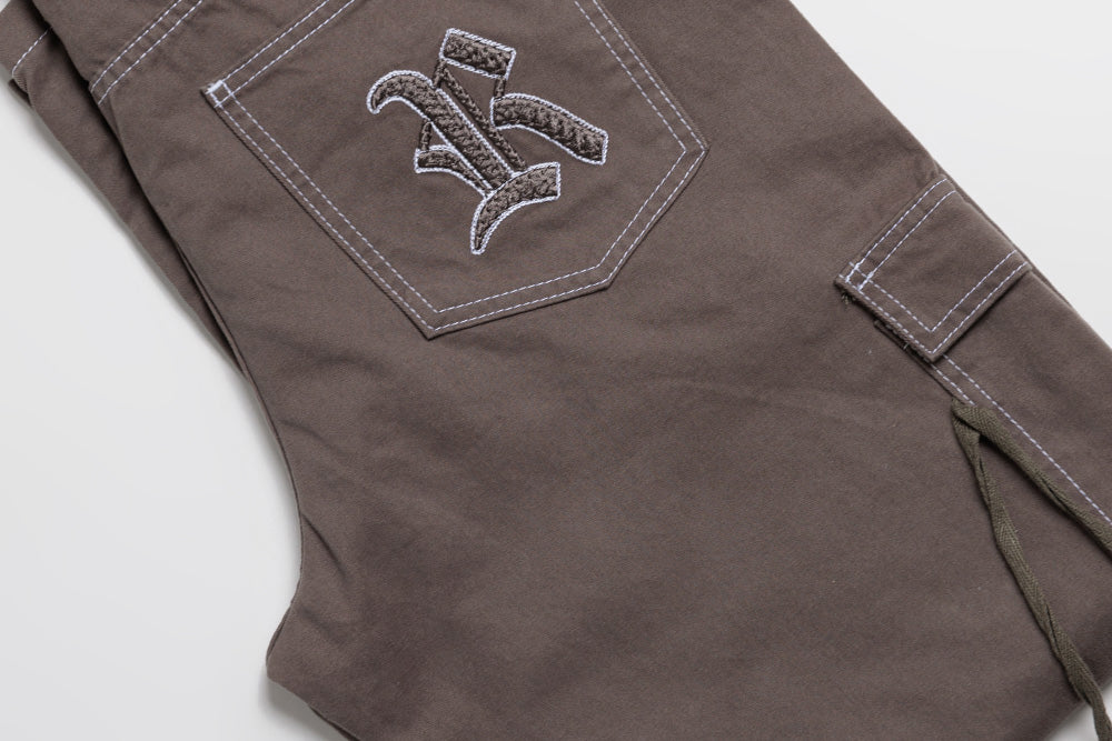 REDRUM STRAIGHT FIT CARGO PANTS